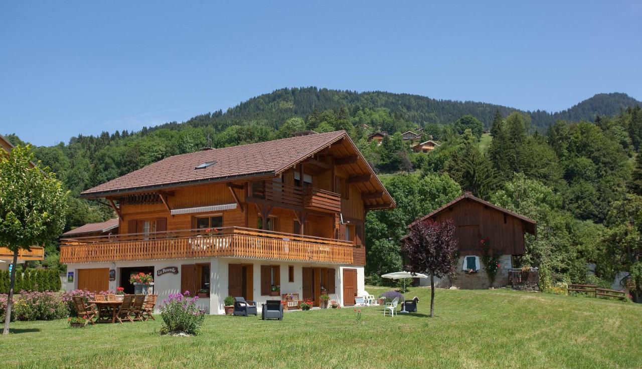 La Passerelle Chambre Au Calme Proche La Clusaz Et Grand Bornand Saint-Jean-de-Sixt Esterno foto
